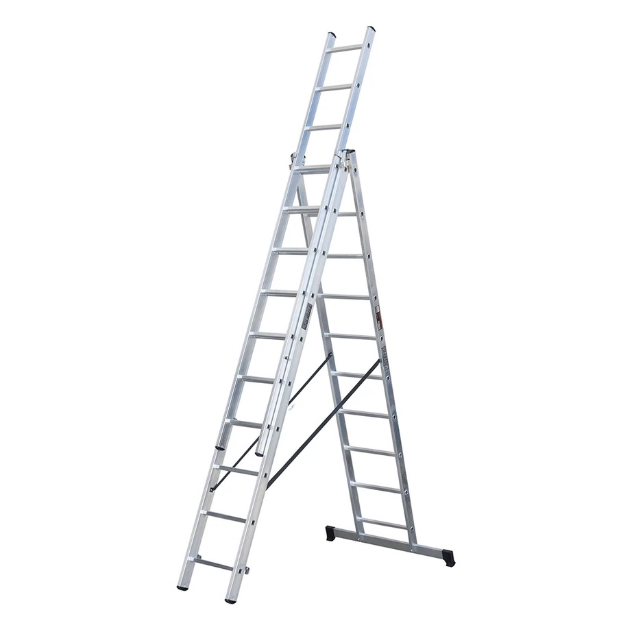 Трёхсекционная лестница Hesler 3×10