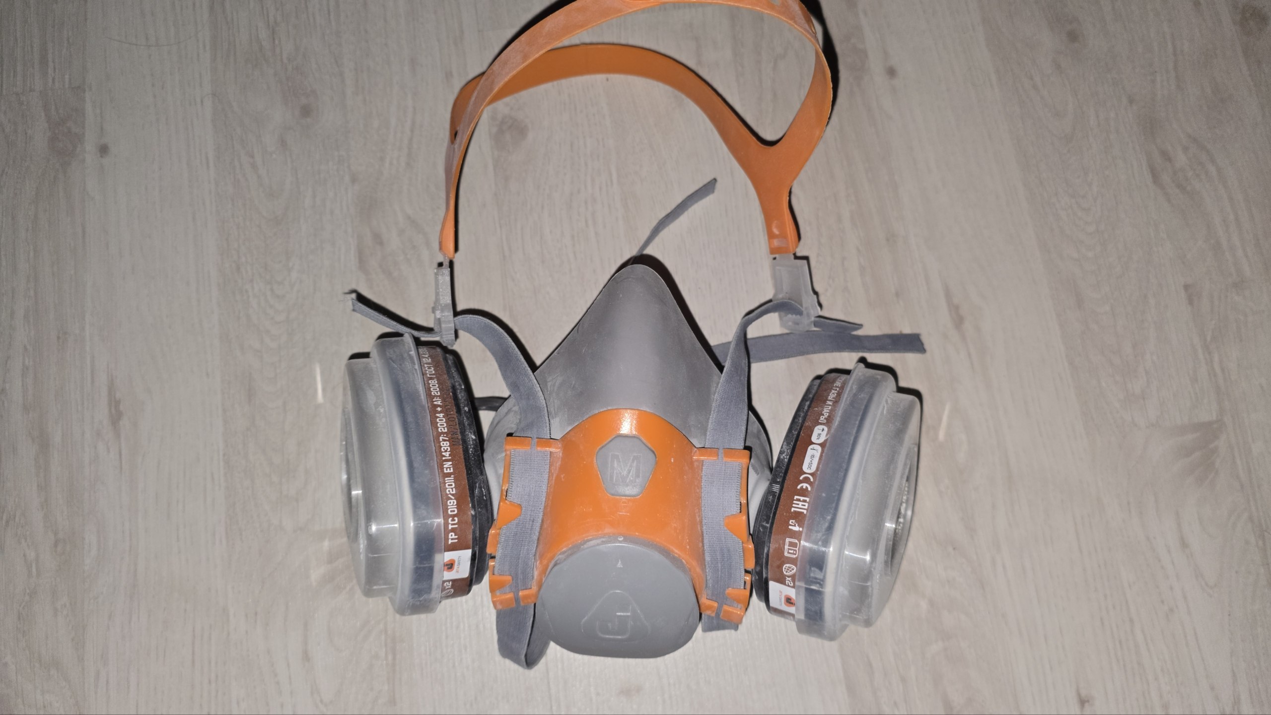 Многоразовая защитная полумаска Jeta Safety J-SET 6500-M — реальная фотография 1